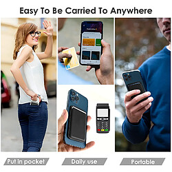 INF iPhone 12/13 - Porte-carte magnétique noir pas cher