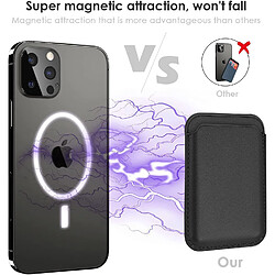 Avis INF iPhone 12/13 - Porte-carte magnétique noir