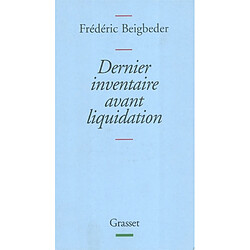 Dernier inventaire avant liquidation - Occasion