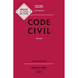 Code civil 2025, annoté - Occasion
