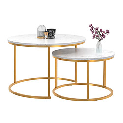 Idmarket MARKET Lot 2 Tables Bassines ALASKA Rondes