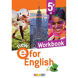 New E for English 5e, A2 : workbook