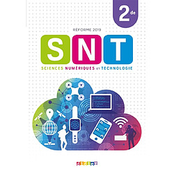 SNT, sciences numériques et technologie 2de : réforme 2019 - Occasion