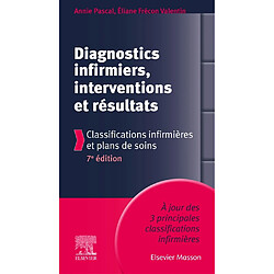 Diagnostics infirmiers, interventions et résultats : classifications infirmières et plans de soins - Occasion