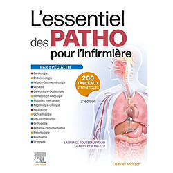 L'essentiel des patho : pour l'infirmière : par spécialité - Occasion
