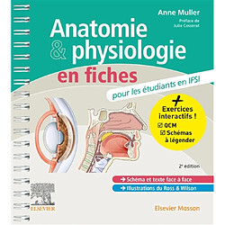 Anatomie & physiologie en fiches : pour les étudiants en IFSI - Occasion