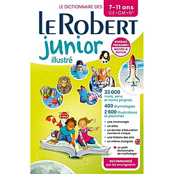 Le Robert junior illustré : le dictionnaire des 7-11 ans, CE, CM, 6e