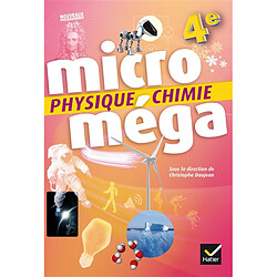 Physique chimie 4e : nouveaux programmes 2016