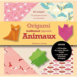 Origami traditionnel japonais : animaux : kit complet, 19 pliages faciles et amusants - Occasion