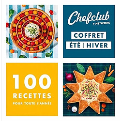 Coffret été-hiver : 100 recettes pour toute l'année - Occasion