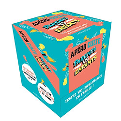 Apéro culte parents vs enfants : 240 questions et défis de compétition ! : testez vos connaissances en famille !