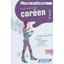 Kit de conversation coréen de poche