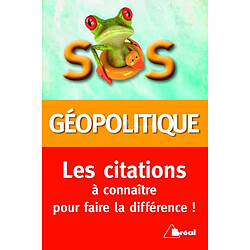 SOS citations de géopolitique