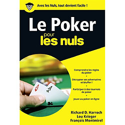 Le poker pour les nuls - Occasion