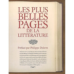 Les plus belles pages de la littérature
