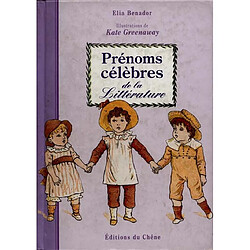 Prénoms célèbres de la littérature