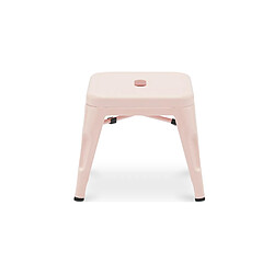 ICONIK INTERIOR Tabouret pour enfant Stylix Design industriel en Métal - Nouvelle édition Jaune pas cher