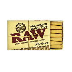 RAW Filtres carton cône - Pré-roulés - Lot de 10