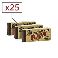 Filtres Carton Raw Wide - Lot 25 Carnets