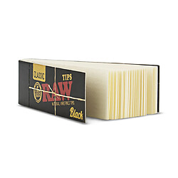 Raw Filtres carton Non Perforés Raw Black - Lot de 25 carnets