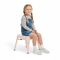 Avis ICONIK INTERIOR Tabouret pour enfant Stylix Design industriel en Métal - Nouvelle édition Jaune