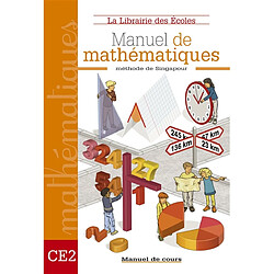 Mathématiques méthode de Singapour CE2 : cours - Occasion