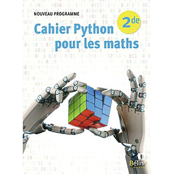 Cahier Python pour les maths 2de : nouveau programme
