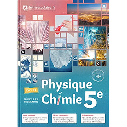 Physique chimie 5e, cycle 4 : nouveau programme - Occasion
