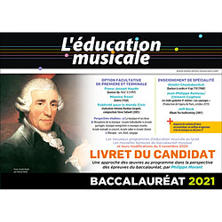 Education musicale (L'). Baccalauréat 2021 : livret du candidat - Occasion