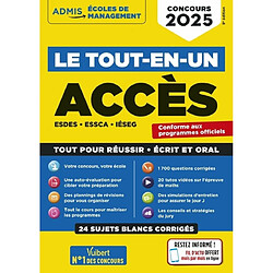 Accès : ESDES, ESSCA, IESEG : le tout-en-un, concours 2025