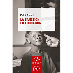 La sanction en éducation Eirick Prairat