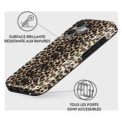 Burga Coque pour iPhone 16 - Léopard