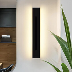 ZMH Applique LED Intérieur Blanc/Noir 30cm 60cm 100cm