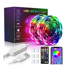 INF Bande lumineuse LED RGB connectée