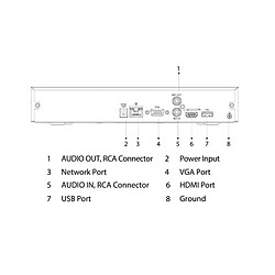 DAHUA NVR4108HS-4KS3 pas cher