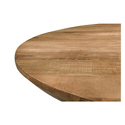 Moloo Table à manger ovale - Manguier pas cher