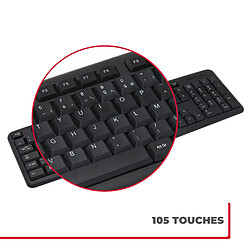 Acheter Apm clavier filaire USB - Noir