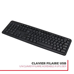Avis Apm clavier filaire USB - Noir