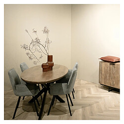 Moloo Table à manger ovale - Manguier