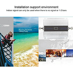 Amplificateur De Signal 4G Pour Maison Améliore Réception Et Vitesse Internet Argent YONIS