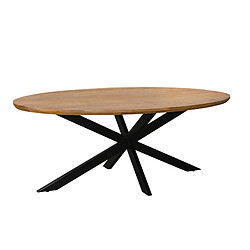 Acheter Moloo Table à manger ovale - Manguier