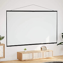vidaXL Écran de projection mural 108 pouces