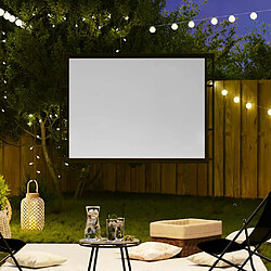 vidaXL Écran de projection avec supports 100 pouces