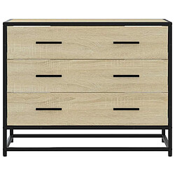 Acheter vidaXL Commode - Chêne Sonoma, 70x41x56 cm