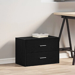 Avis VidaXL Commode Chêne Noir