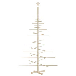 Arbre de Noël vidaXL en bois 180 cm