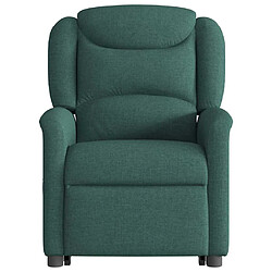 Acheter vidaXL Fauteuil - Vert foncé