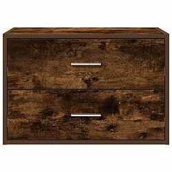 Acheter VIDAXL Armoire chêne fumé 60x31x40 cm