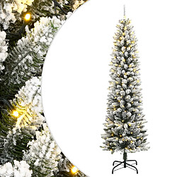 vidaXL Sapin de Noël 150 cm - Neige floquée