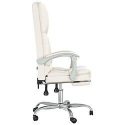Acheter vidaXL Fauteuil de bureau Crème